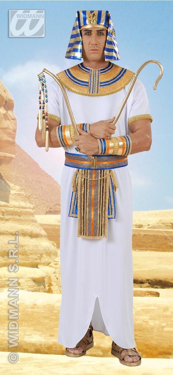 Egypte Kostuum | Mystieke Egyptische Farao Kostuum Man | XL | Carnaval kostuum | Verkleedkleding